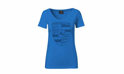 Porsche Sapphire Blue Crest T-Shirt 